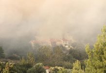 Φωτιά Χαλκιδική: Εγκαταλείπουν τα σπίτια τους οι κάτοικοι στη Σάρτη