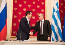 Στις 7 Δεκεμβρίου το ραντεβού Τσίπρα – Πούτιν στη Μόσχα