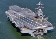 Το Ιράν απειλεί την ομάδα υποστήριξης του «USS Gerald R. Ford»