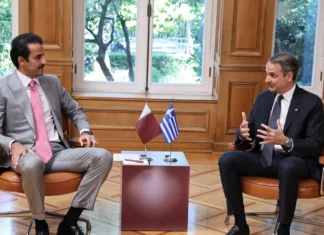 Η ενίσχυση των διμερών σχέσεων επί τάπητος στη συνάντηση Κ. Μητσοτάκη – Αλ Θάνι