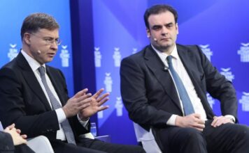 Πιερρακάκης και Ντομπρόβσκις για την ευρωπαϊκή ενεργειακή πολιτική εν μέσω διεθνούς κρίσης