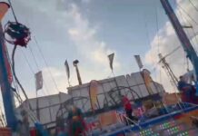 Ισπανία: Κόπηκε ιμάντας παιχνιδιού σε λούνα παρκ (βίντεο)