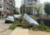 Θεσσαλονίκη: Δρόμος υποχώρησε δρόμος και «κατάπιε» όχημα στη διάρκεια εργασιών