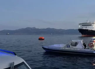 Άνδρος: Βυθίστηκε φορτηγό πλοίο σημαίας Βανουάτου – Καλά στην υγεία του το πλήρωμα