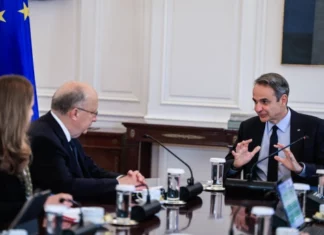 Συνάντηση Μητσοτάκη με τον Ευρωπαίο επίτροπο Άμυνας – Τι συζητήθηκε