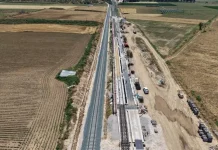 Σε κυκλοφορία το πρώτο ενισχυμένο τμήμα της σιδηροδρομικής γραμμής Αθήνα – Θεσσαλονίκη