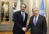 Αντ. Γκουτέρες από Λευκωσία: «Να διασφαλίσουμε ότι θα μπορέσουμε να έχουμε επιτέλους μια λύση στο Κυπριακό»